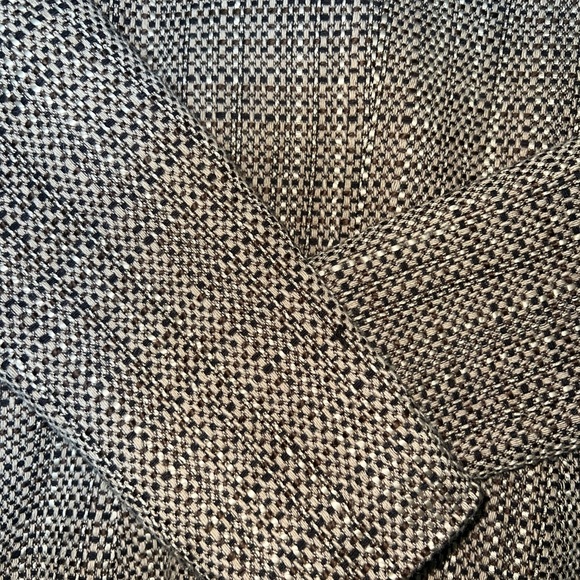 Talbots Petites Brown Woven Blazer - Picture 4 of 5